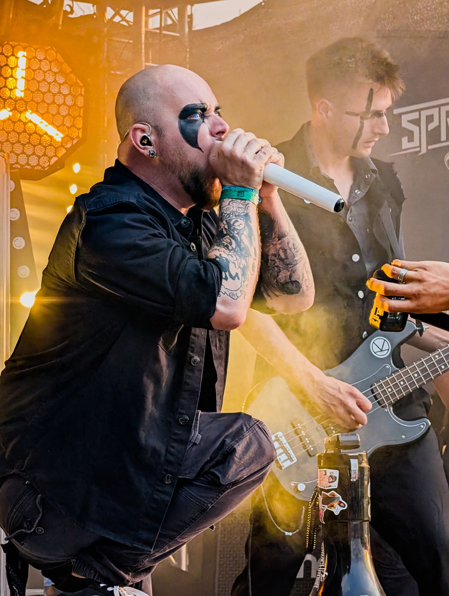 Live-Impression Sprachrohr