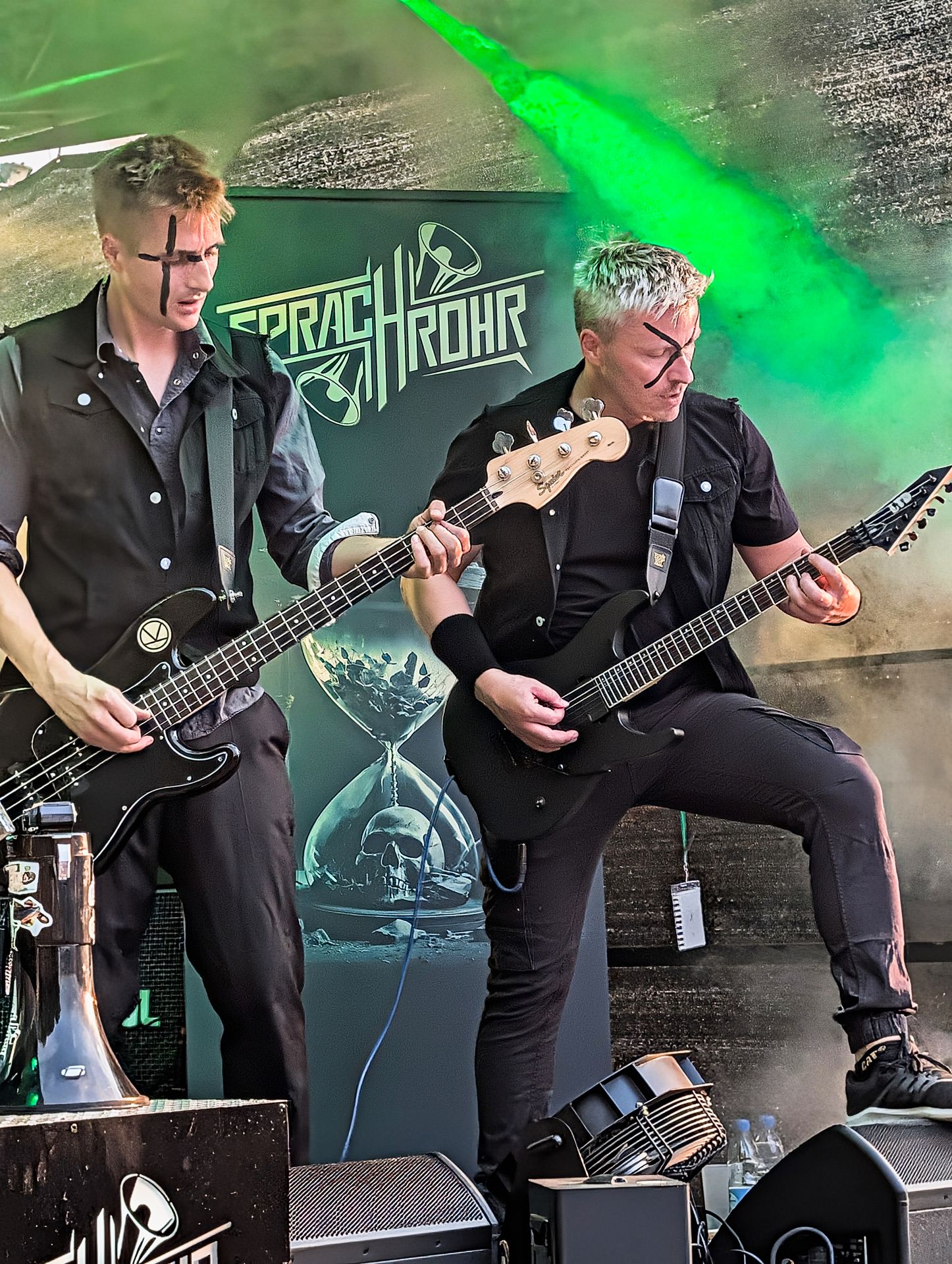Live-Impression Sprachrohr